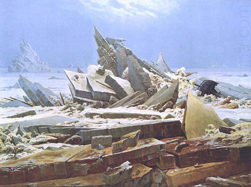 The Sea of Ice, Caspar David Friedrich